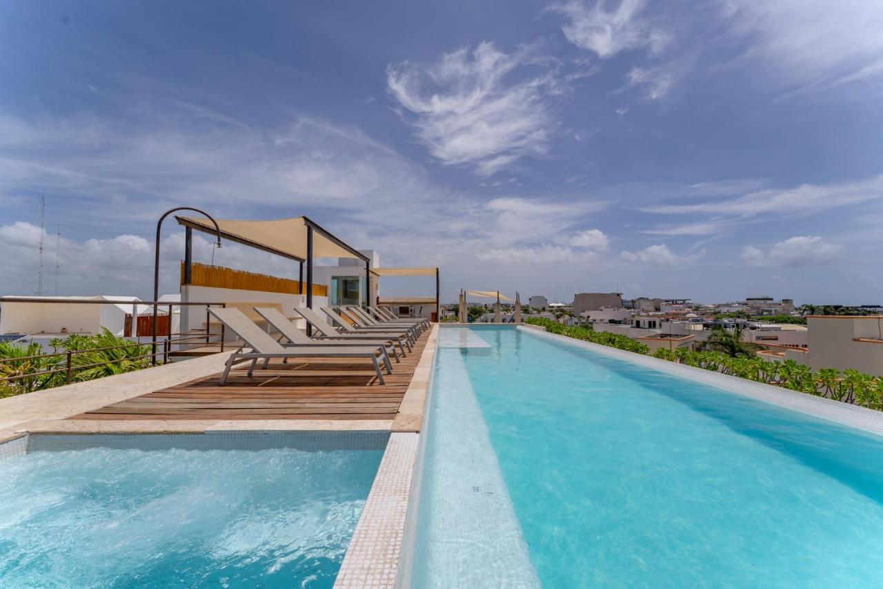 Papaya 15 Apartments Playa del Carmen Bagian luar foto